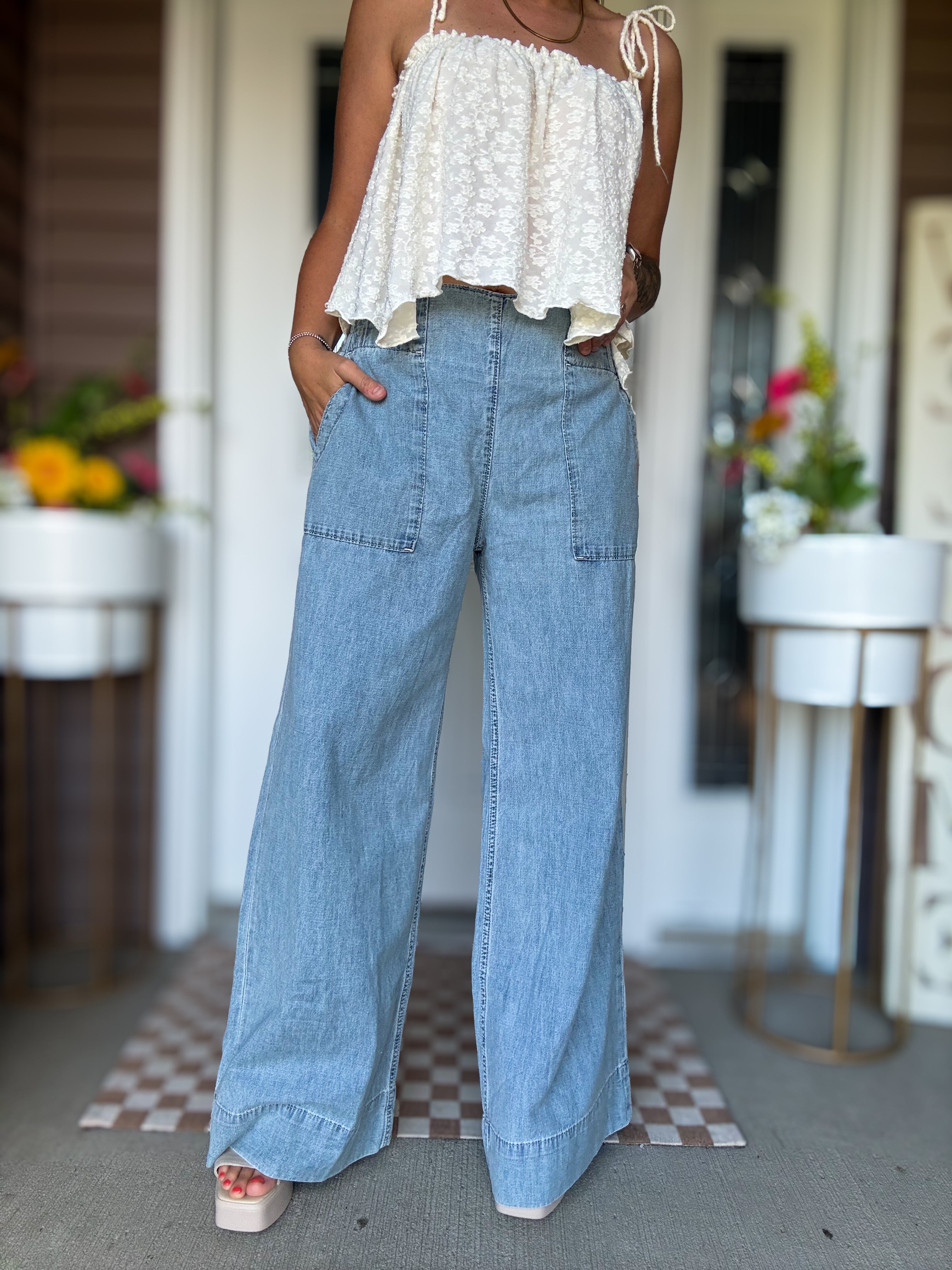 Free People Breezy Pull On Pant – Styles By Erica