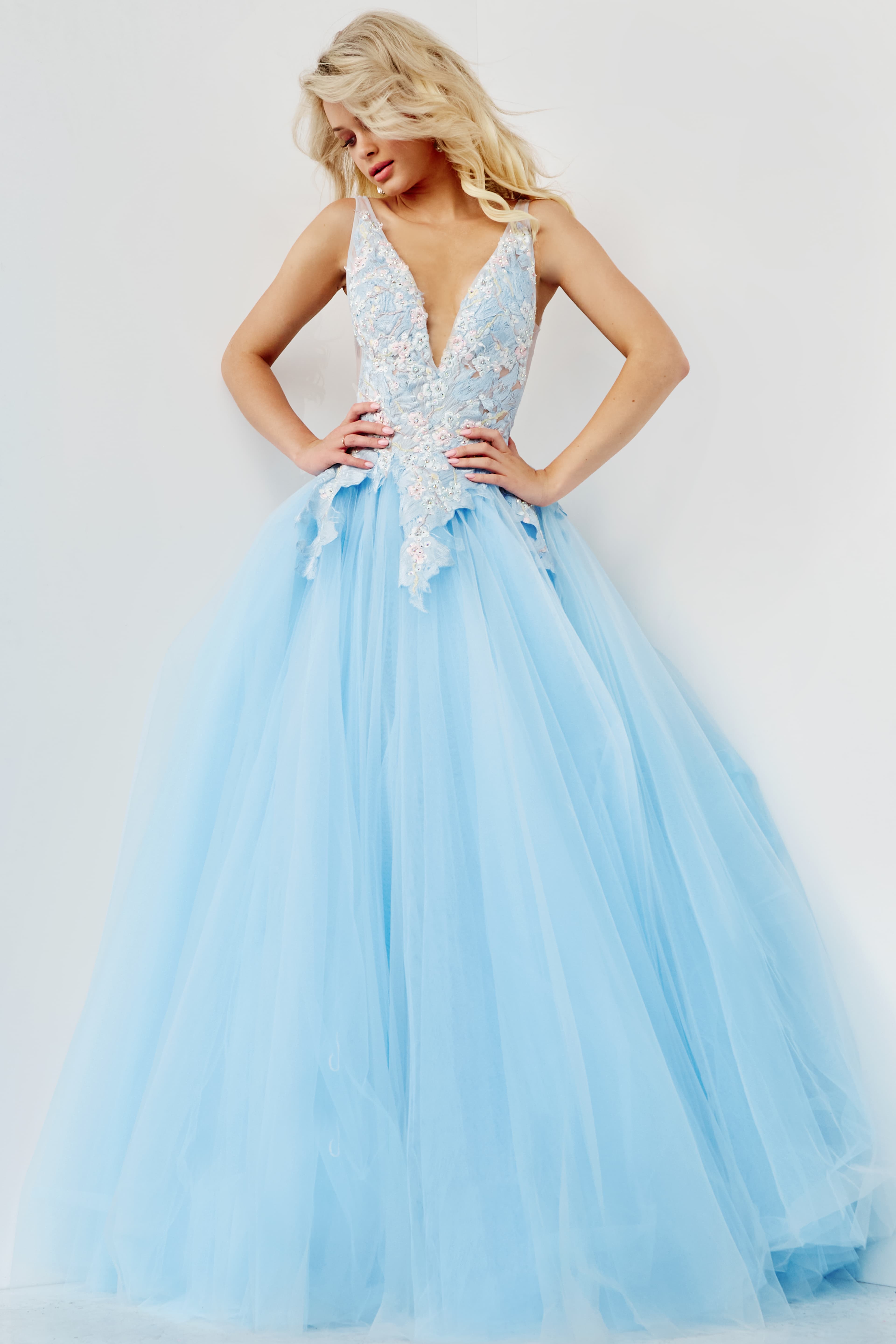 jovani blue prom dress Tulle – Styles By Erica Select Shoe Size:UK 9.5 / US 10.5 collection::clothing - new arrivals 90s Party Outfits: How it’s perfect for prom