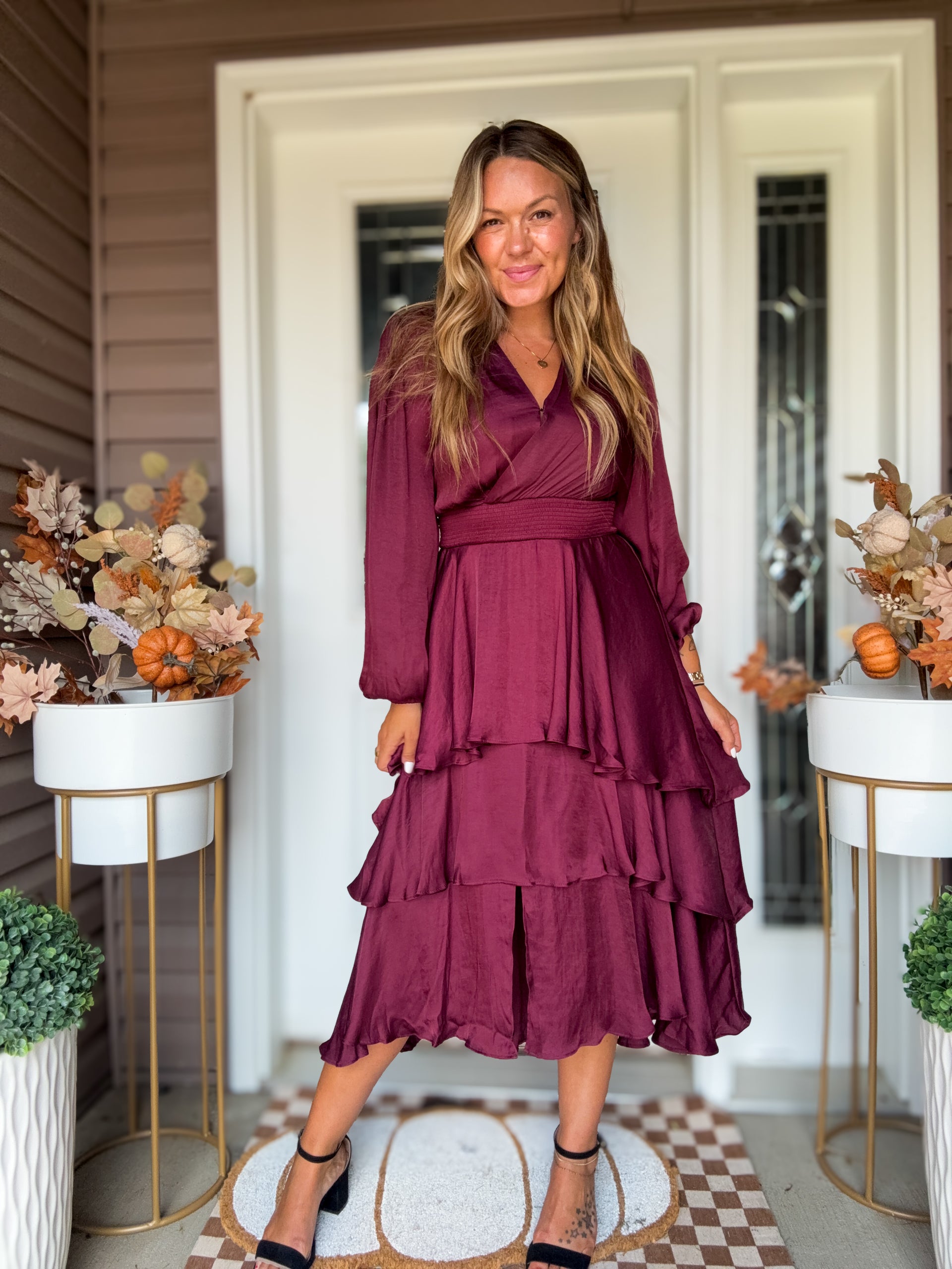 Steve Madden Bei Dress-Wine