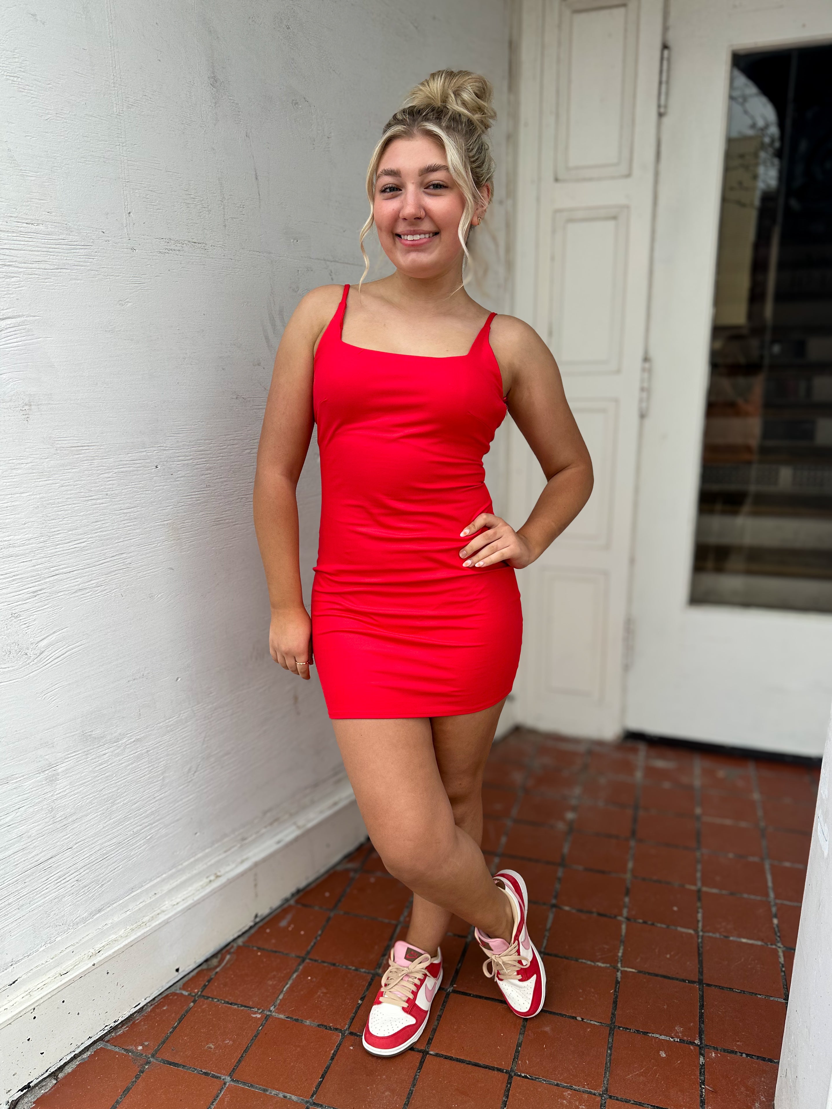 Paint The Town Red Dress – Styles By Erica
