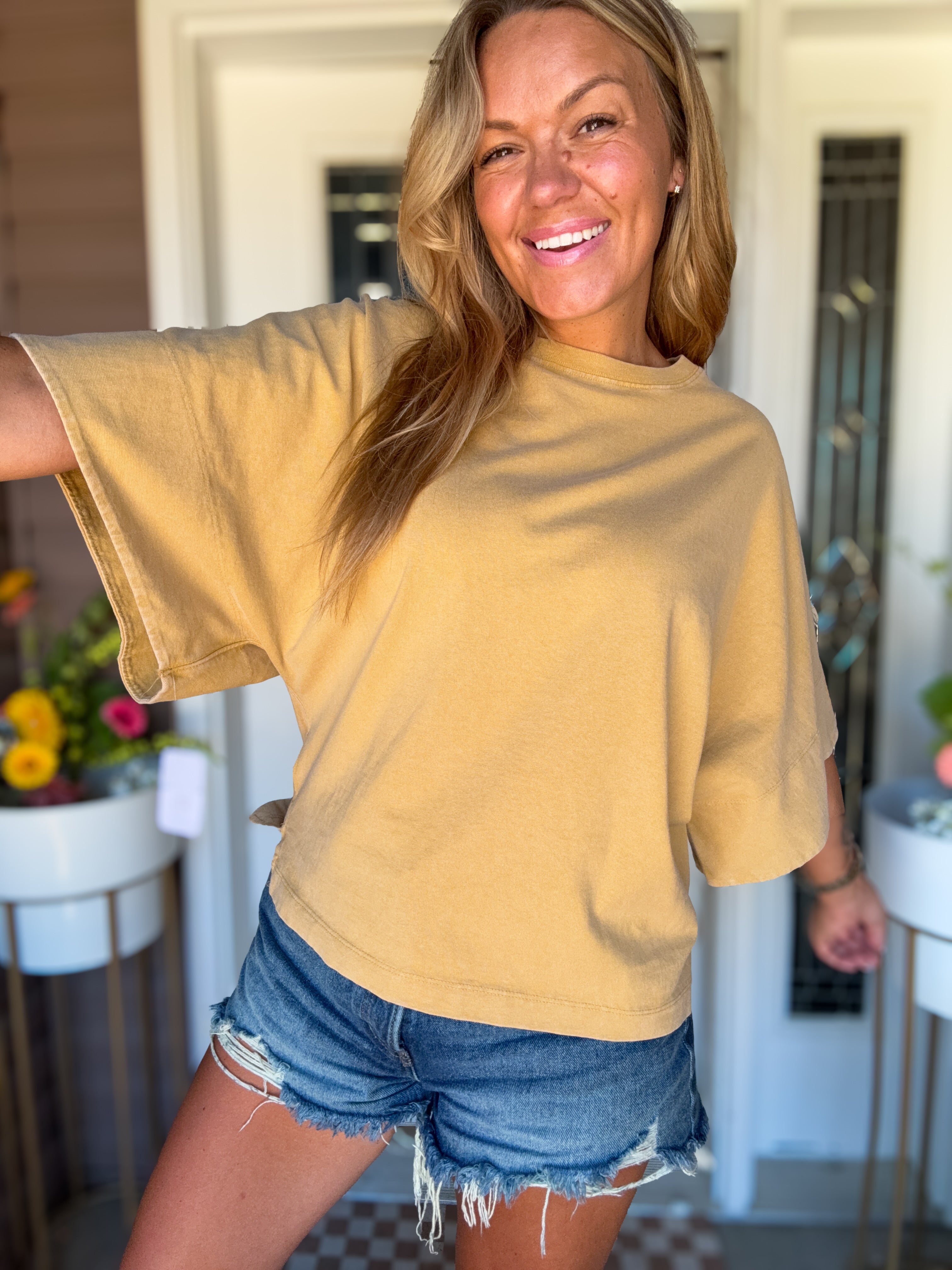 Free People Atlas Dolman Tee – Styles By Erica