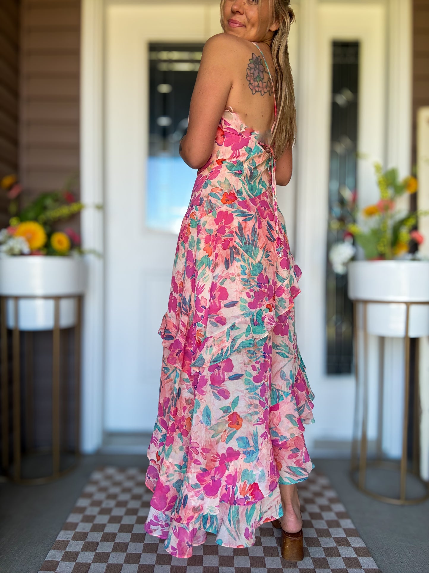 Steve Madden Sadie Dress-Tropical
