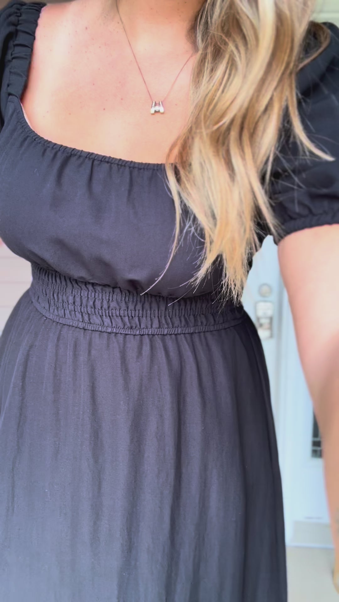 Meet Me At Midnight Midi Dress