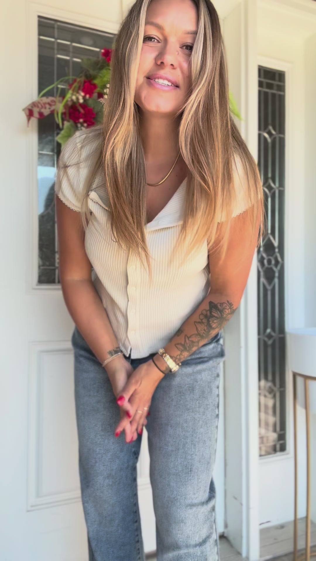 Judy Blue Baggy Wide Leg Jeans