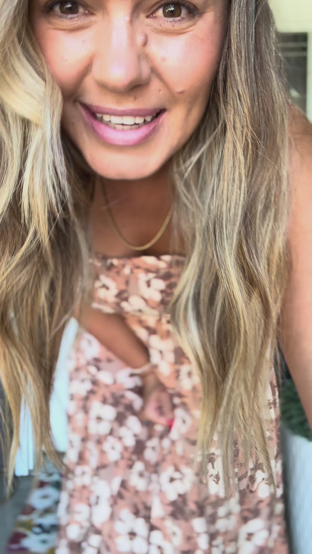Harvest Bloom Tiered Maxi Dress