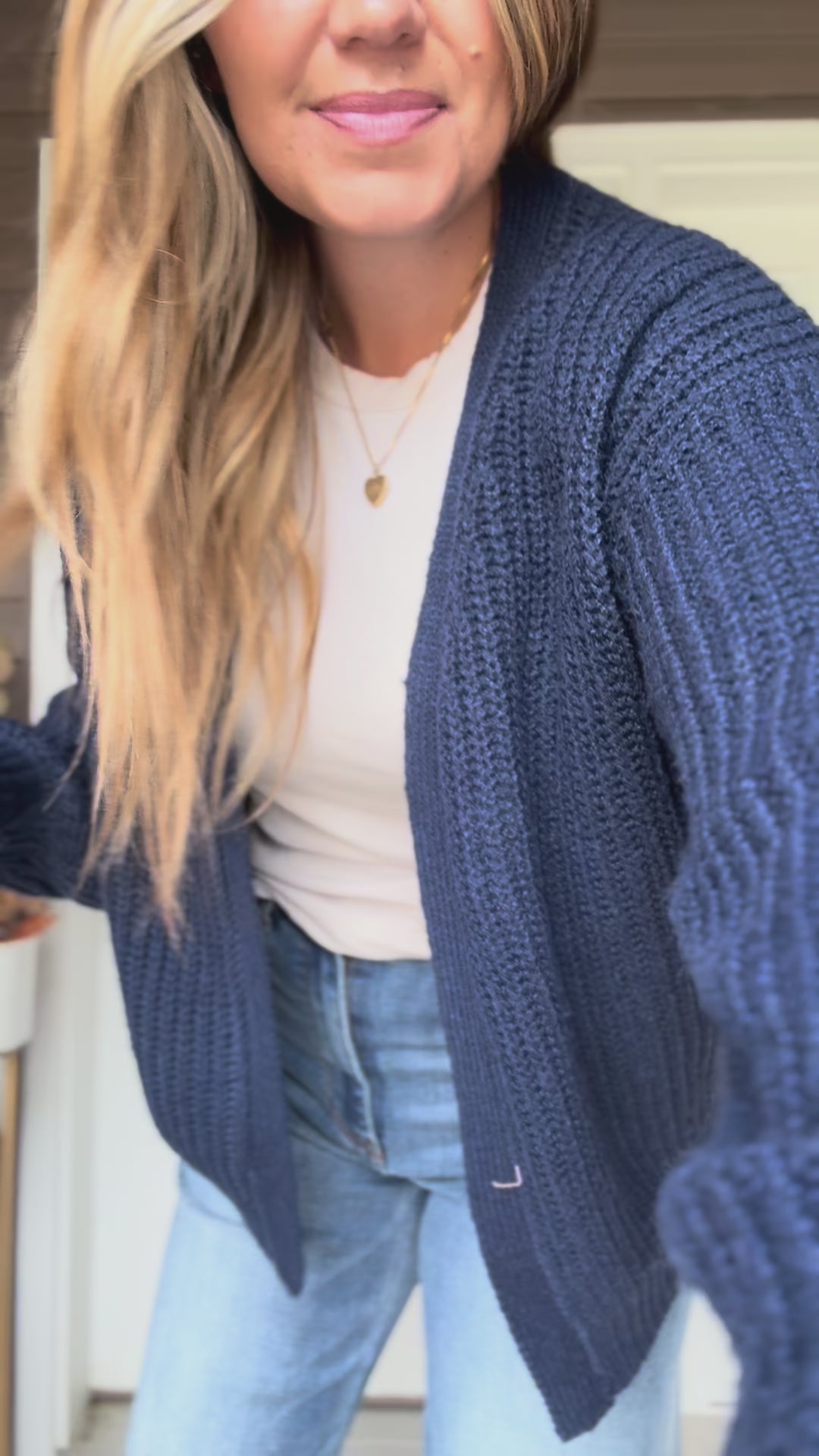 Midnight Cozy Chunky Cardigan by Staccato