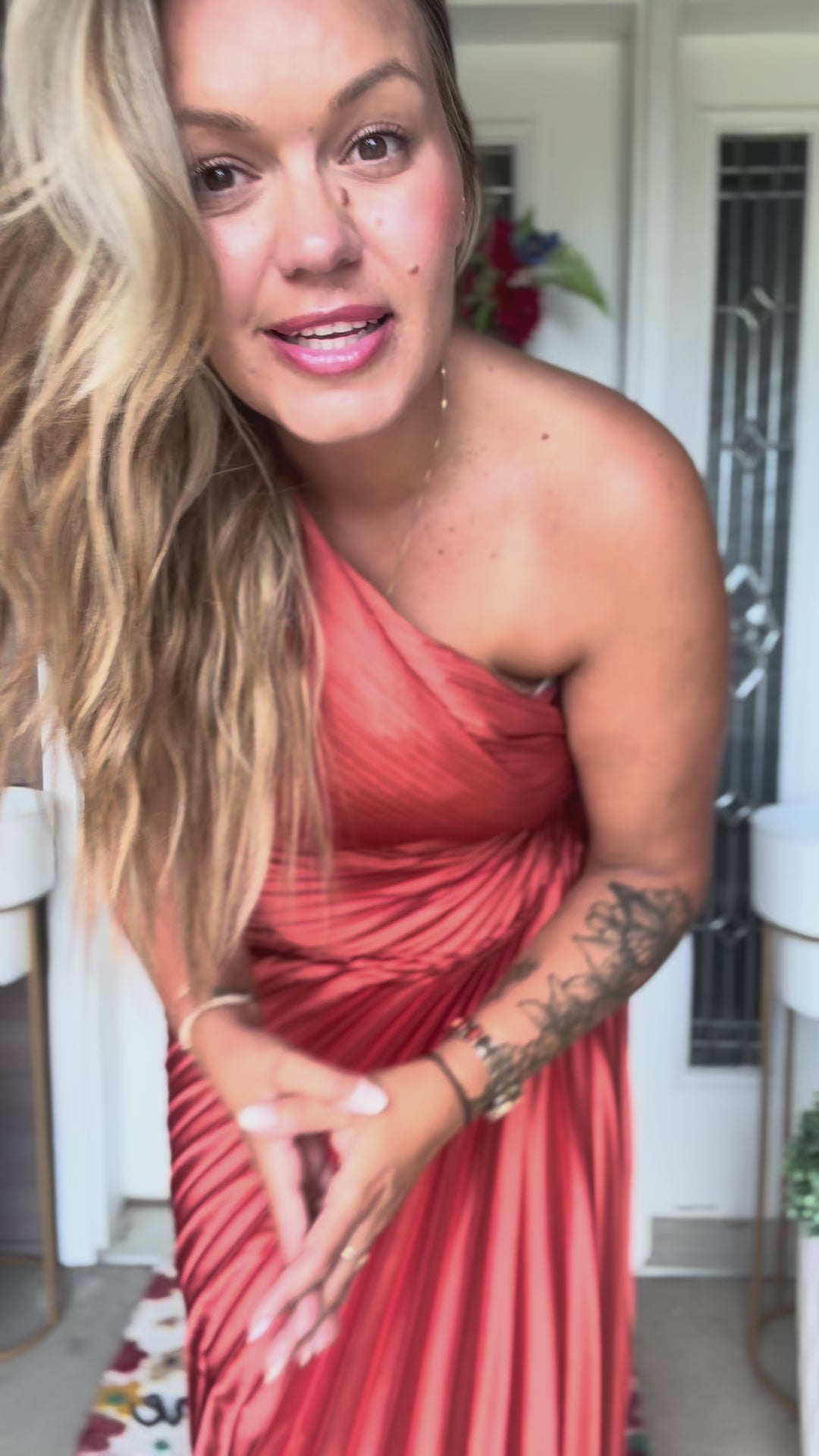 Sienna Pleated Dress